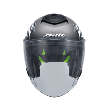 FR-2 紀念版 ＃18 消光黑銀-正面